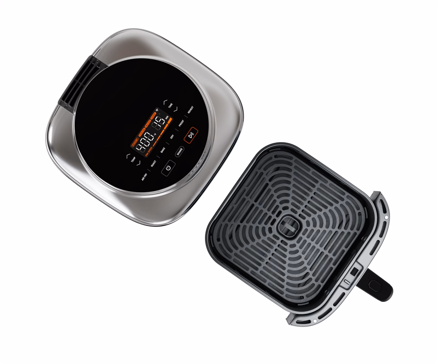 Cosori Iconic™ Smart Air Fryer – Stainless Steel 6.5-Quart