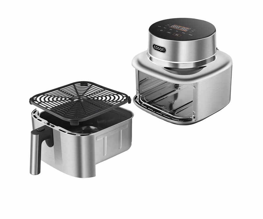 Cosori Iconic™ Smart Air Fryer – Stainless Steel 6.5-Quart